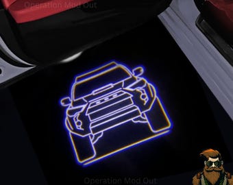 4Runner Door Lights | Toyota Courtesy Lights| Projector | 5th Generation [EASY INSTALL]
