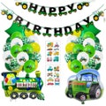 Tractor Theme Birthday Party Set Party Supplies Banner Balloons Decoration