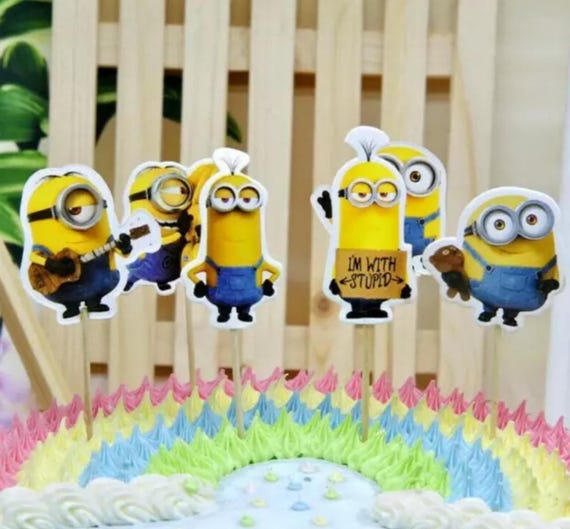 24-Piece Toy Themed Cupcake Toppers - Birthday Party Cake Decorations In Multiple Designs