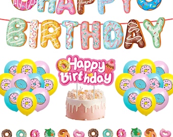 1 ensemble de ballons ROBLOX en aluminium avec chifes de 32 pouces, décorations de fête d'anniversaire à thème rose pour 1er enfants, fournitures