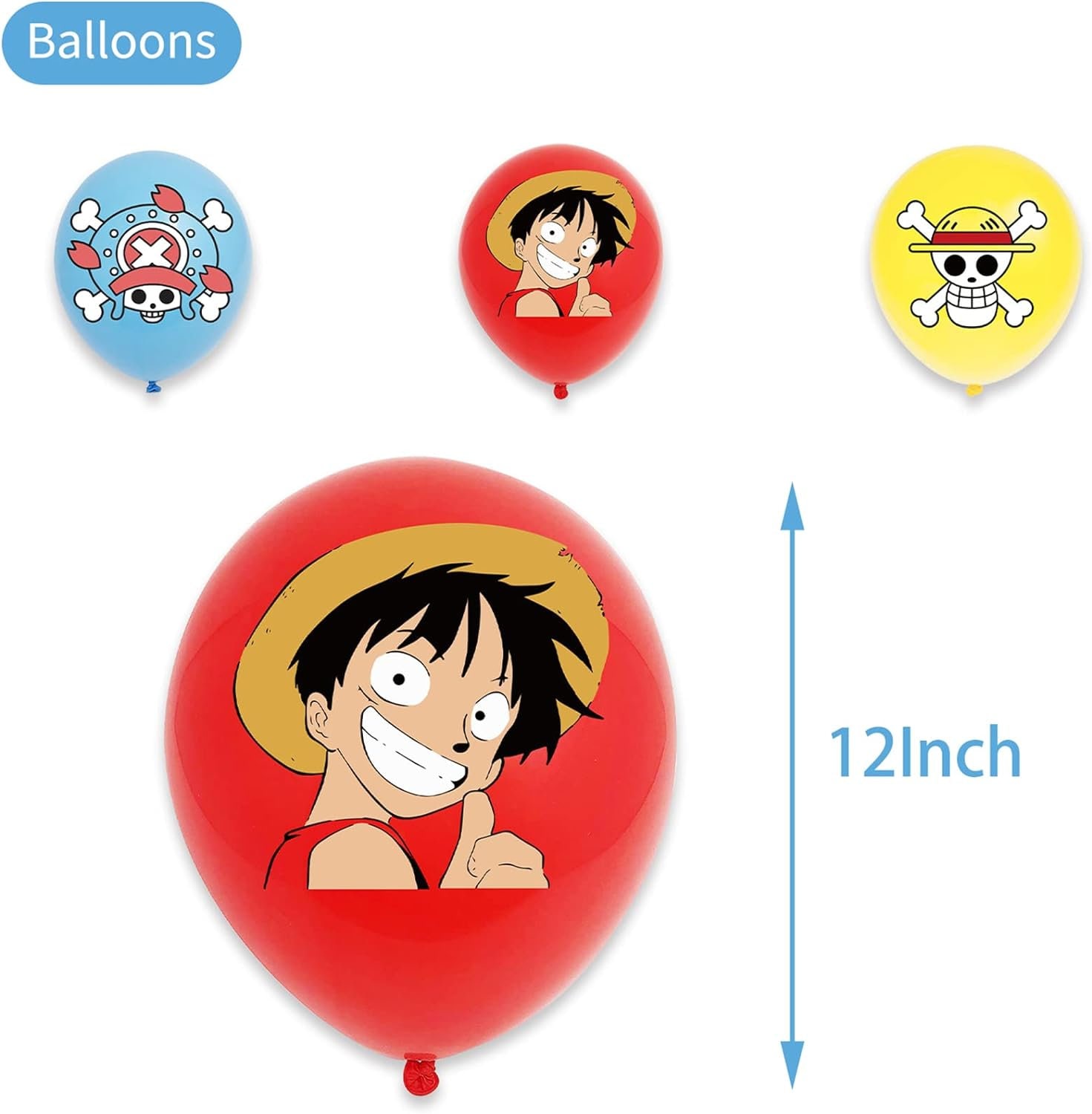 One Piece Party Set Party Supplies Banner Balloons Toppers