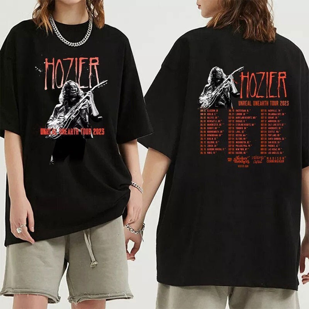 Hozier Unreal Unearth Tour 2023 Shirt Unreal Unearth Tour - Etsy