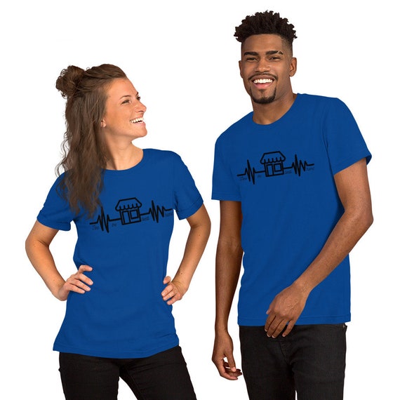 トップス house on the hill 100cm Tee heart Unisex T-shirt, Heart Beat Line T-shirt, Heart Beat T-shirt