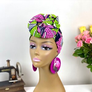 Head Wrap | Wax print Head Tie | Head Scarf | African print Head Wrap | Turban Wax | Hair Accessories