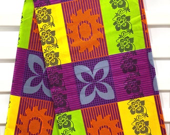 African Floral print cotton Fabric Sold by the yard