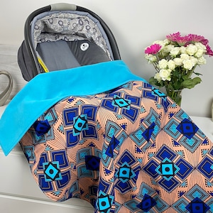 Baby Blanket | Baby Shower gift | African print blanket | Ankara Baby Blanket