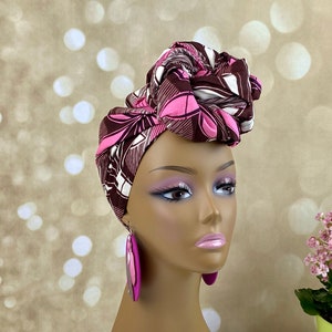 Head Wrap | Wax print Head Tie | Head Scarf | African print Head Wrap | Turban Wax | Hair Accessories