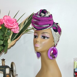 Head Wrap | Wax print Head Tie | Head Scarf | African print Head Wrap | Turban Wax | Hair Accessories