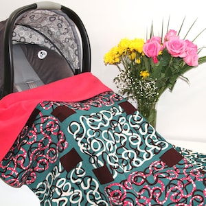 Baby Blanket | Baby Shower gift | African print blanket | Ankara Baby Blanket