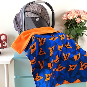 Baby Blanket | Baby Shower gift | African print blanket | Ankara Baby Blanket