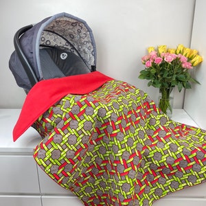 Baby Blanket • Baby Shower gift • African print blanket • Ankara Baby Blanket