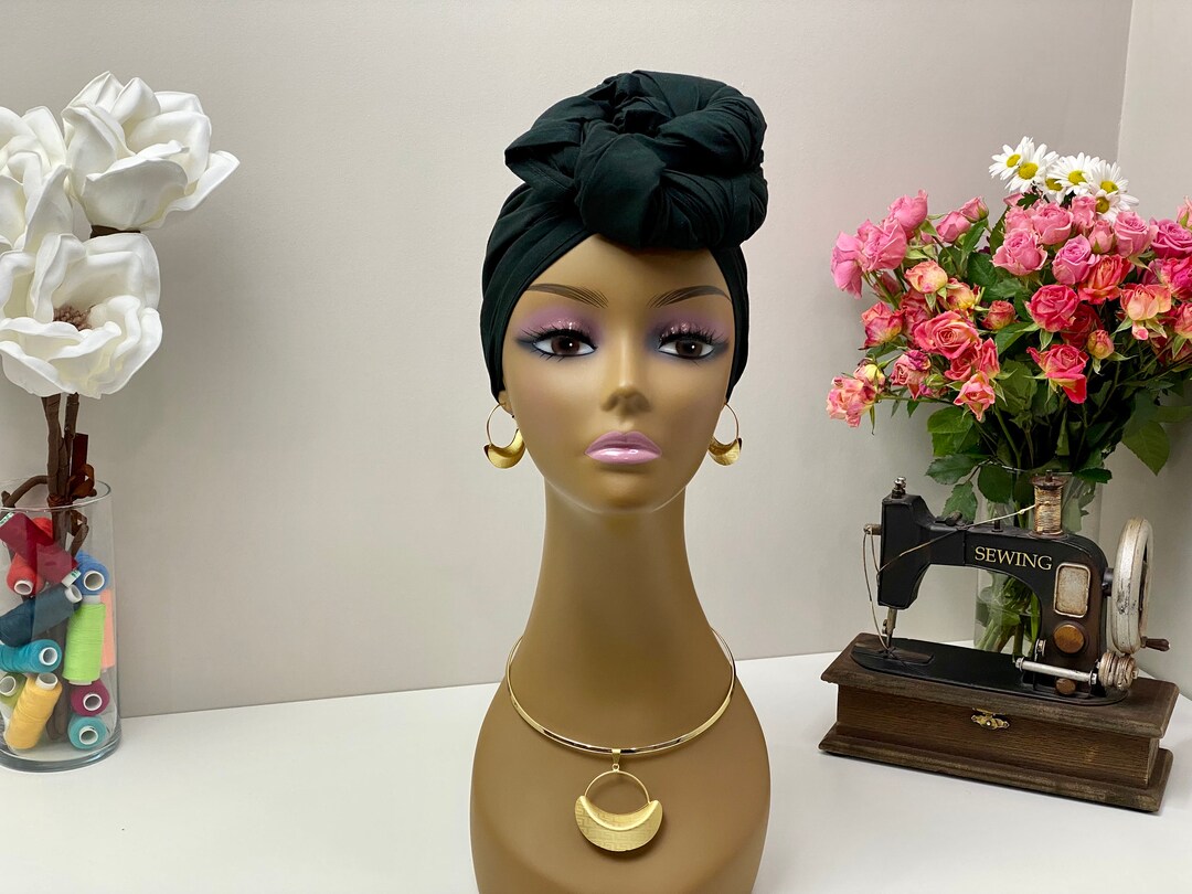 BLACK -  LE TIE DYE SERIES - INFAMOUS HEAD WRAP