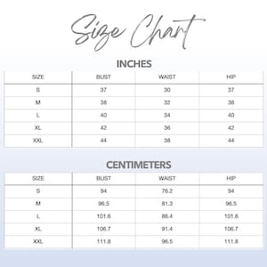 Patterns For Men size chart.