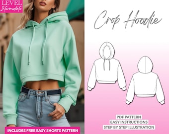 Hollister crop top hoodie hotsell