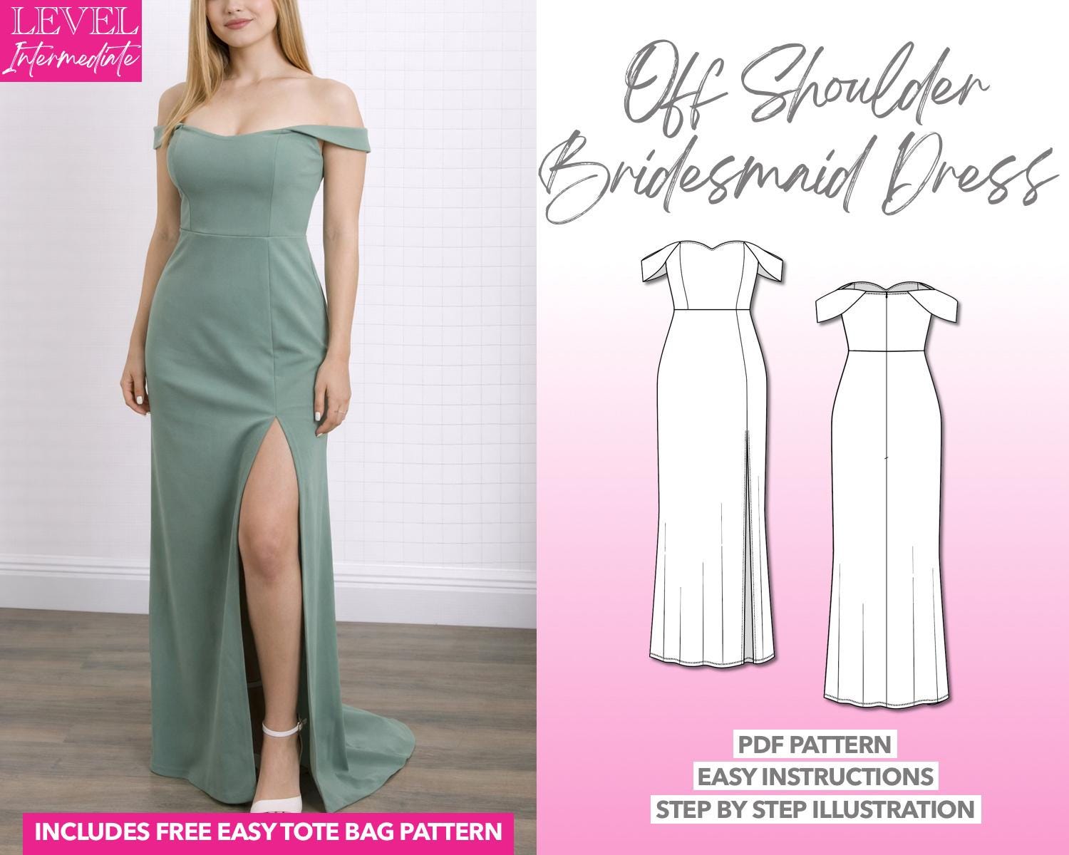 bridesmaid dress patterns uk Wedding Dress Sewing Patterns