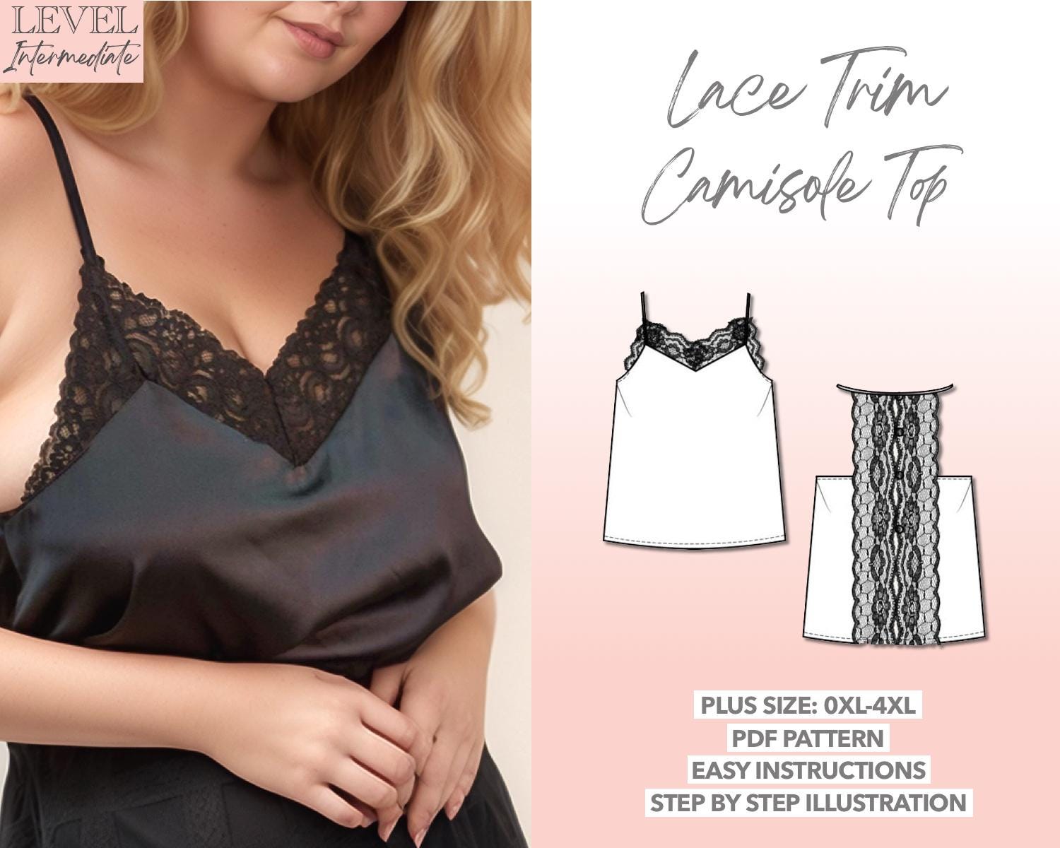 Lace Camisole - Etsy Lace Camisole - Etsy