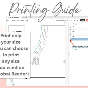 Plus Size Mens Windbreaker Jacket sewing pattern printing guide.