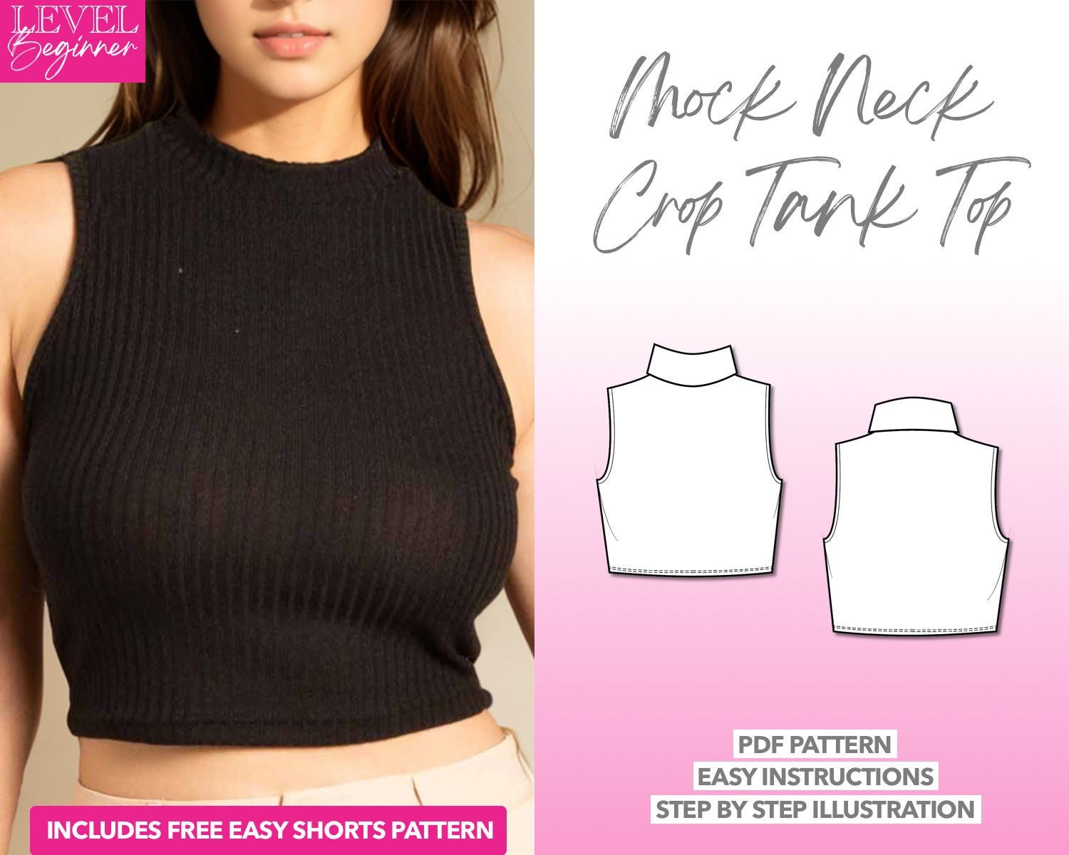 トップス Cherry Pattern Strap Top Minimal 90s Reversible Spaghetti