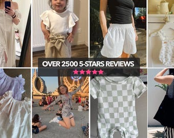 Kimono Sleeve Crop Blouse Sewing Pattern: Surplice Top (PDF Pattern XS-XXXL)