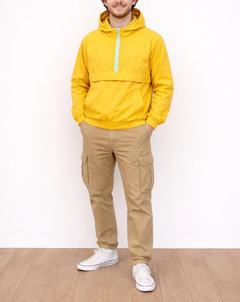 Shell Windbreaker Jacket Pattern Mens Windbreaker Jacket Sewing Pattern: PDF Download (S-XXL) + Bonus T ...