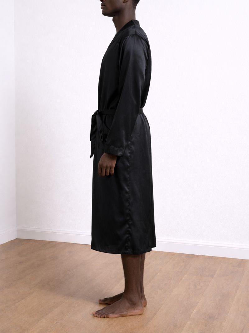 メンズバスローブの縫製パターン S-2XL：ローブラウンジウェア