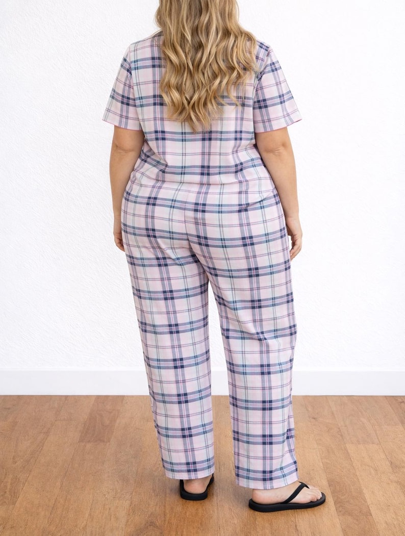Plus Size Pajama Pants Sewing Pattern: Women's PDF (0XL-4XL) - Etsy