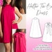 see more listings in the Dress sewing patterns section