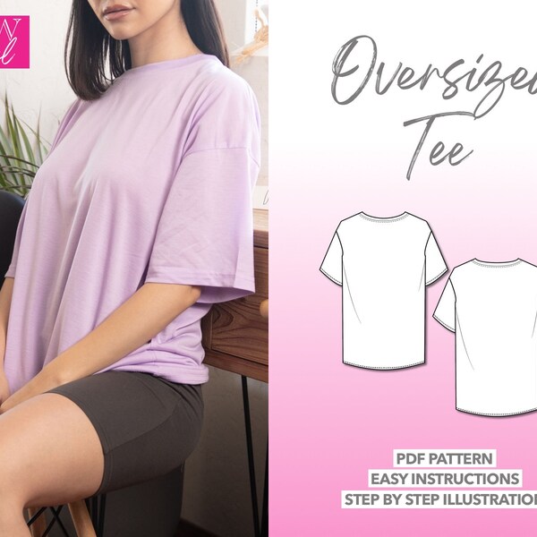 T Shirt Pattern Etsy