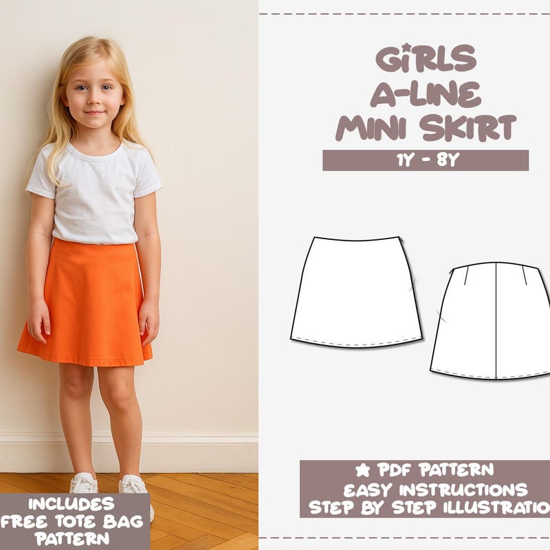 Little Girls Mini Skirt - Etsy