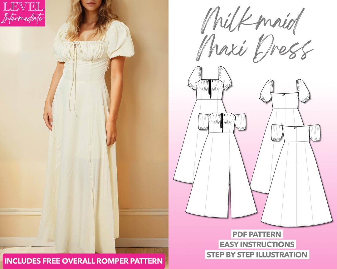 Milkmaid maxi dress hotsell