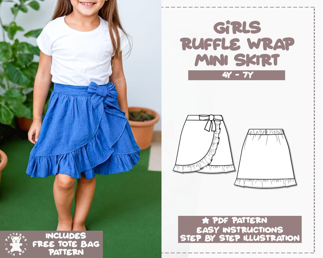 スカート papier Enfant wrapped skirt / White CLOVER COUTURE SKIRT WHITE | AMICA・kids