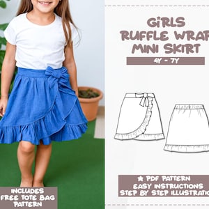 スカート papier Enfant wrapped skirt / White TWEEN FAYE EMBROIDERED SKIRT W/ SCALLOPED BOTTOM – KatieJNYC