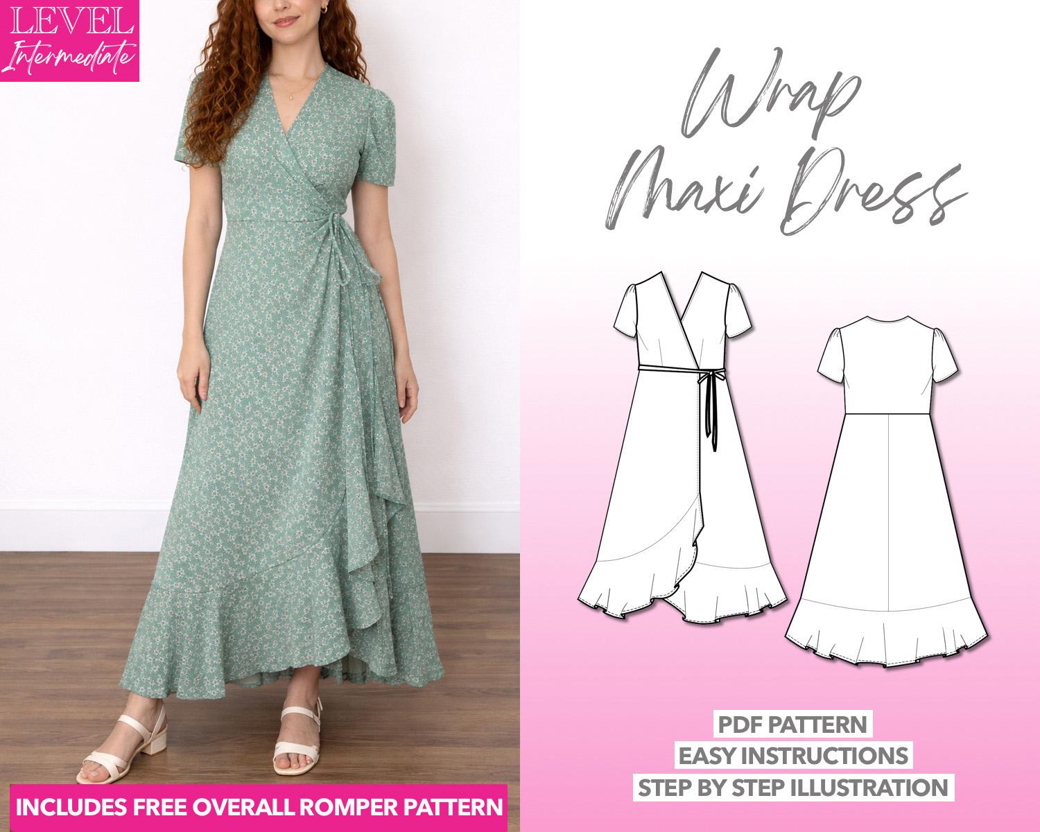 Maxi Dress Patterns - Etsy