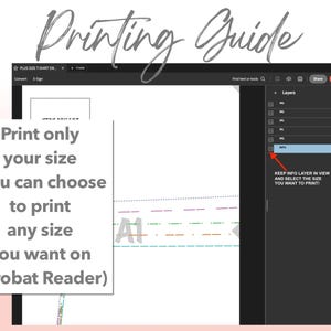 Plus Size T-Shirt Dress sewing pattern printing guide.