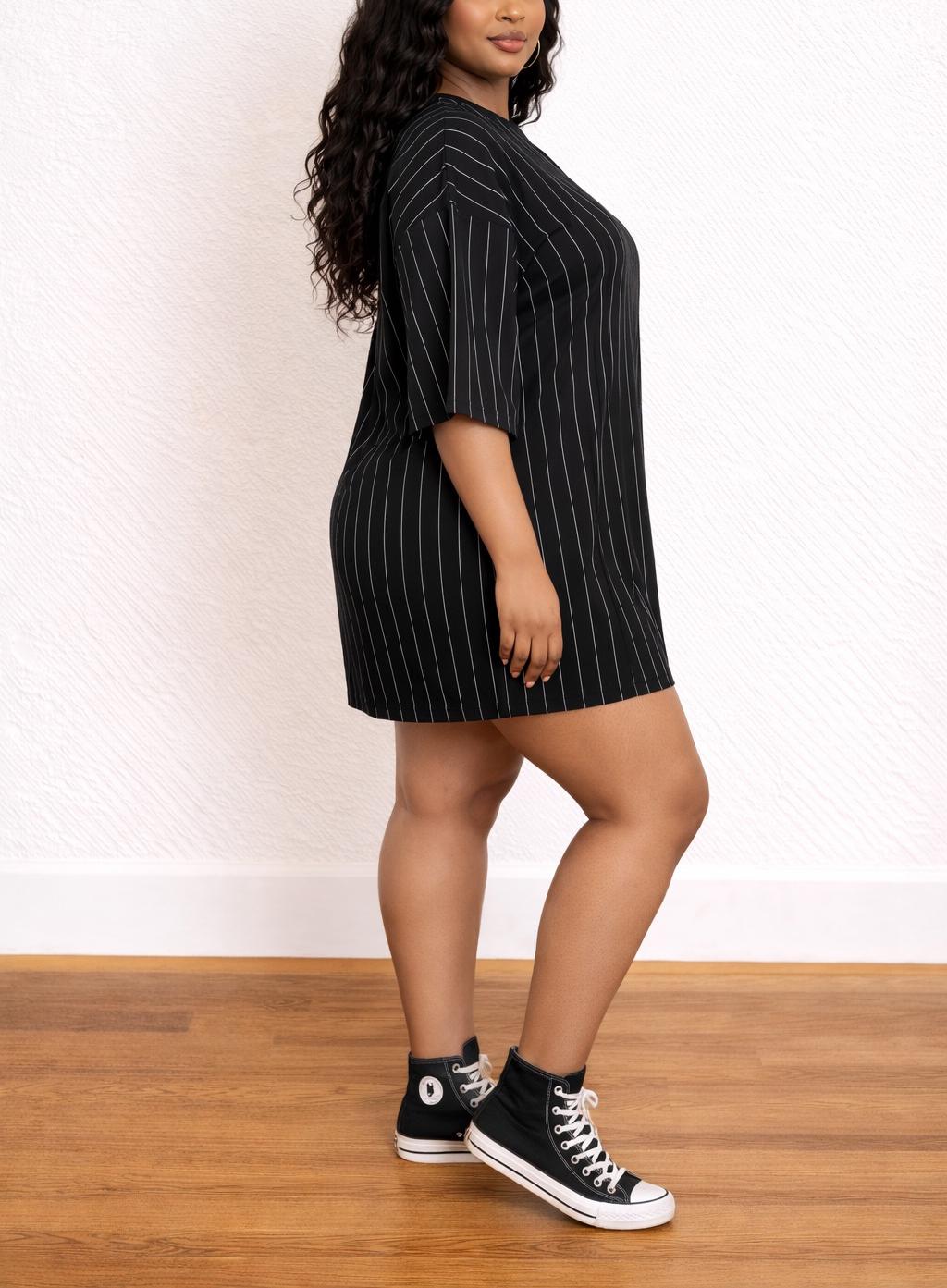 t shirt dress pattern plus size Plus Size T-shirt Dress Sewing Pattern 0XL-4XL (PDF Pattern)