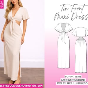 white christmas dresses ✨️🪡New pattern alert!, Come check out the gorgeous new Sylvie Cutout Cup  Size Dress Sewing… main image 1