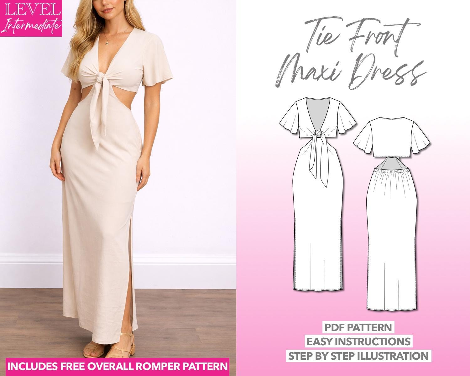Cutout Dress Pattern