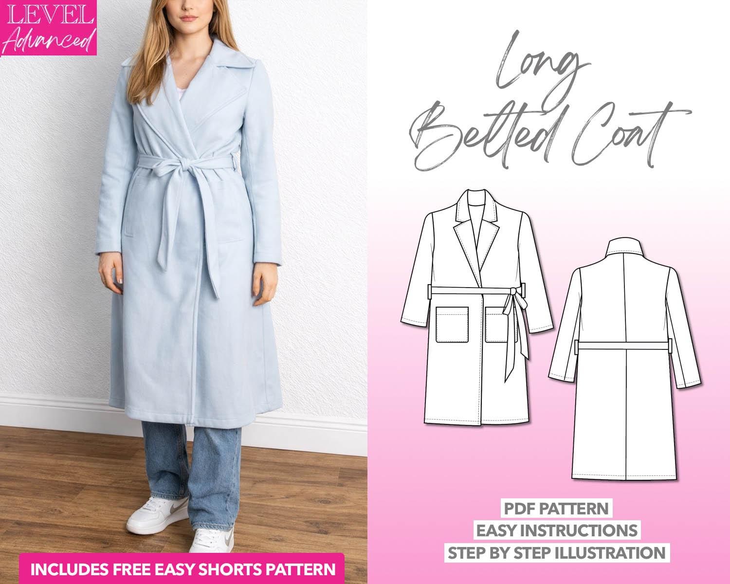 Manteau En Laine Femme Taille 12/44-46 - Occasion Très Bon état, Couleur Selon Photos, Style Classique