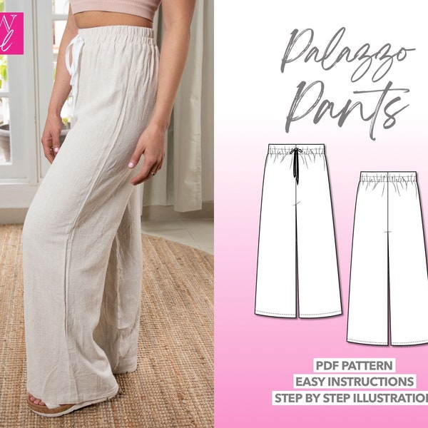 Palazzo Pants - Etsy