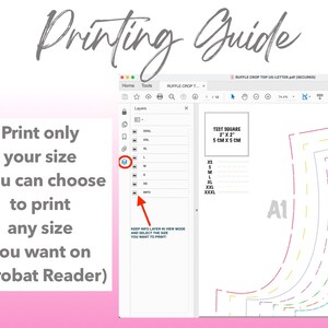 Patterns For Less printing guide.