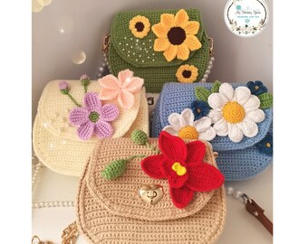 ☆SEHR☆TINY FLOWER EASY BAG Amazon.com: OTVEE Shoulder Bag for Women, Lavender and Pink