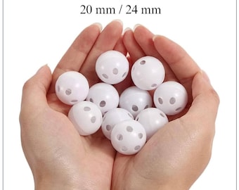 Plastic rattle inserts | 20 mm or 24 mm Noise makers for crochet toys, amigurumi & stuffed animals