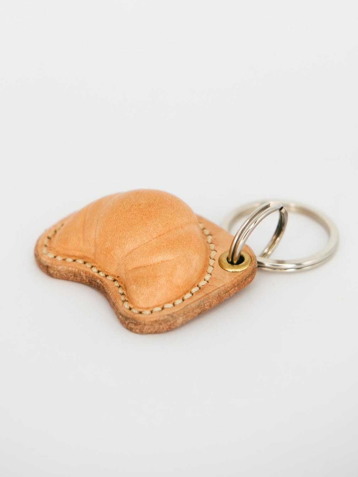Croissant Mini White Charm Bag