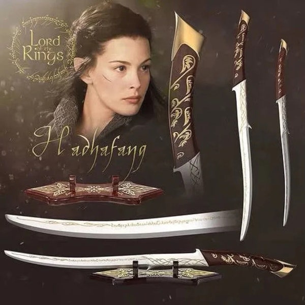 Lords of the Ring Hadhafang Replica Sword OF Arwen Evenstar Groomsmen gift