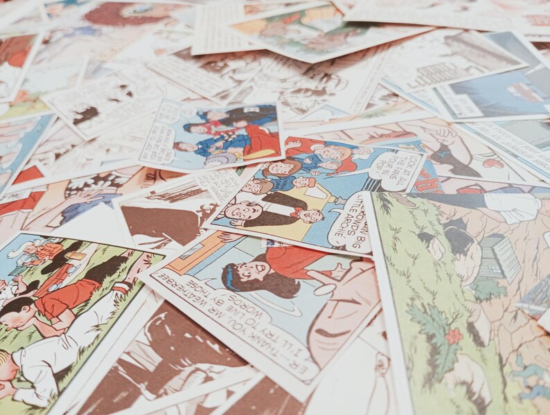Mini Collage Pack Featuring Comic Frames - Etsy