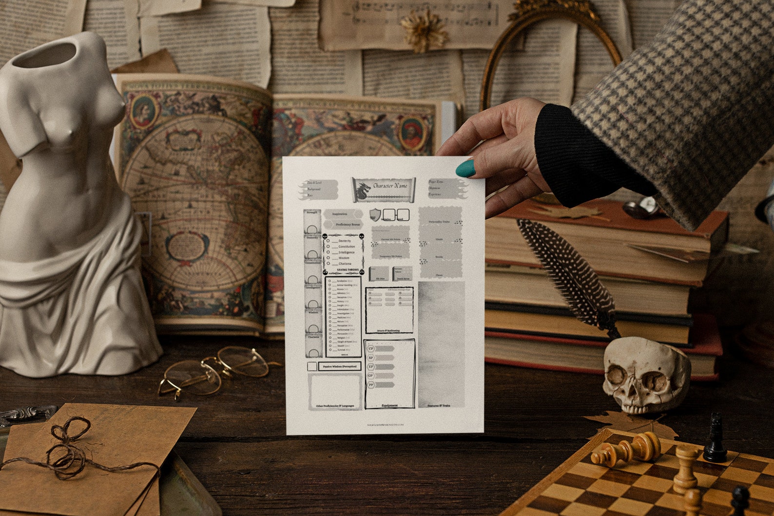 Dungeons and Dragons Character Sheet Bundle - Printable PDF - Printable ...