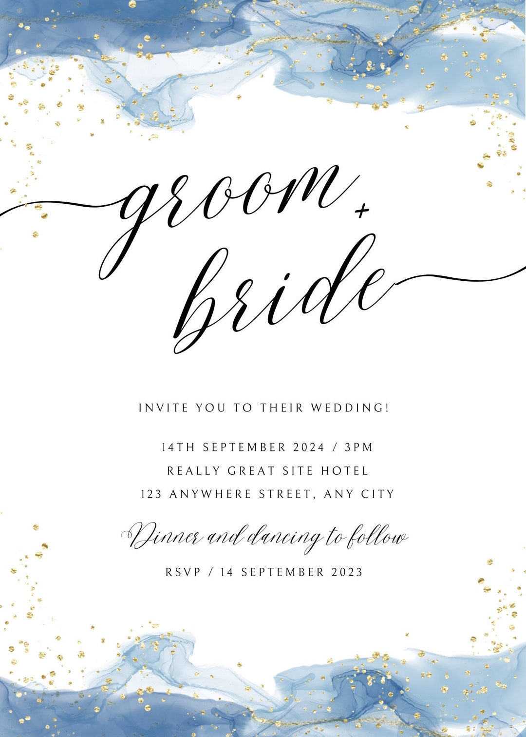 Kad Jemputan Majlis Kahwin wedding Invitation Muslim Nikah - Etsy