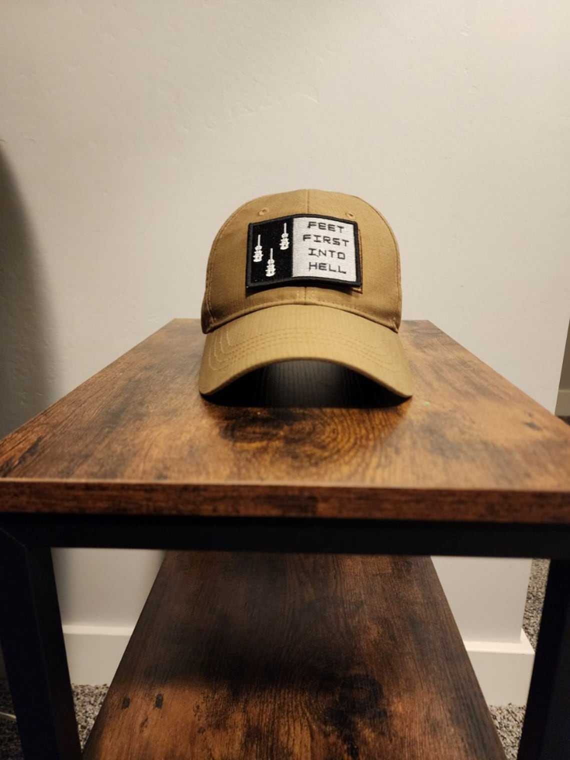 Feet First Into Hell Helljumpers Halo Patch 3x2 Etsy