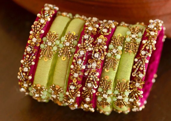 Fabric bangles sale