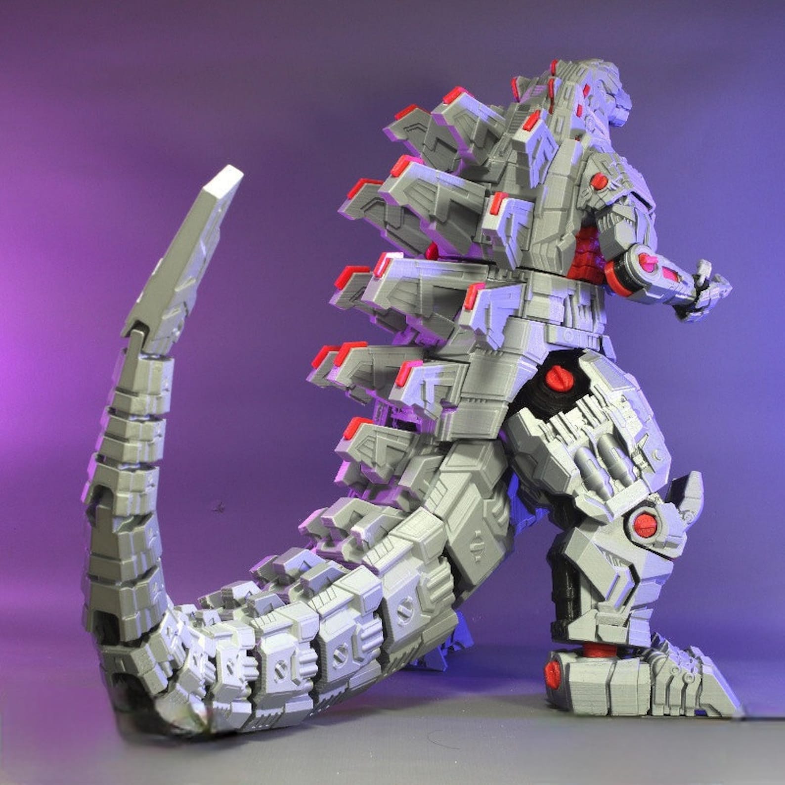 Mecha Godzilla 3D Figure Stl File Print File - Etsy